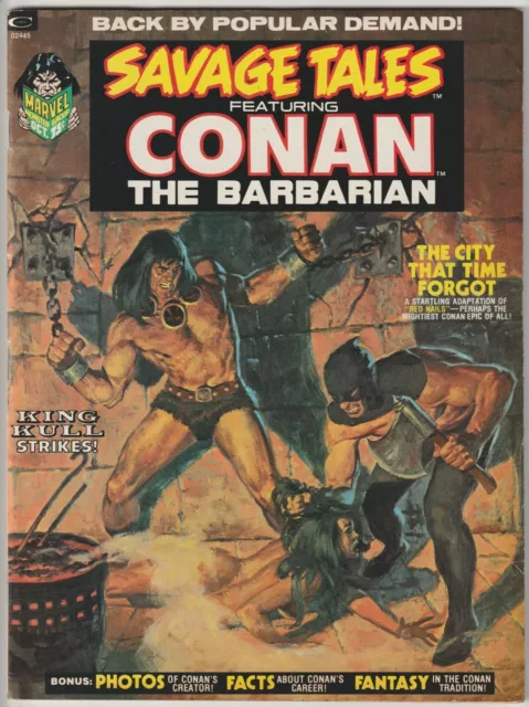 Savage Tales #2 (Conan The Barbarian)   (Marvel 1971)    VF/NM