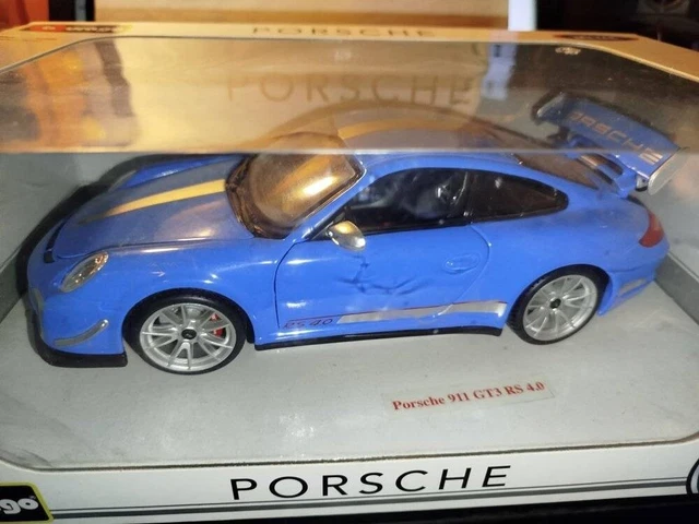 Voiture Miniature Burago Porsche 911 GT3 Cup Échelle 1/24 - Neuf Sous Blister
