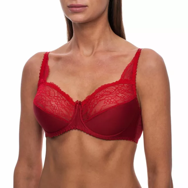 Soutien gorge grande taille, avec Armature, Sexy, Minimiseur, Emboîtant, Femme