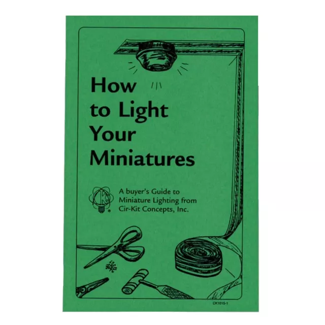 Dolls House DIY Cir-Kit How to Light your Miniatures Instruction Booklet