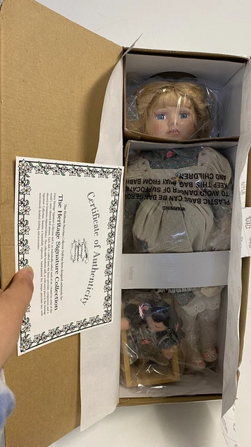 Heritage Signature Collection "Kaylee" Porcelain Doll *NIB*