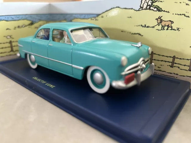 Tintin - En Voiture Collection - Ford Turquoise