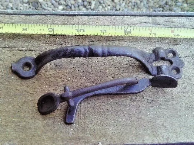 Antique Vintage Primitive Door Hardware Barn Gate Shed Latch Handle Catch Lot