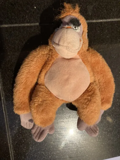 Disney Store Exclusive King Louie The Jungle Book Soft Plush Toy 5” Tall
