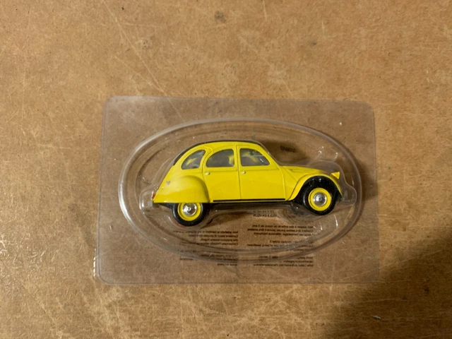 Norev Citroën 2CV6 Orange – 1/43 – Miniature Collection Avec Boîtier