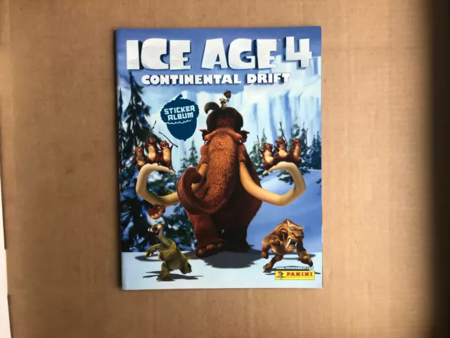 Panini Ice Age 4 Empty Sticker Album 2012