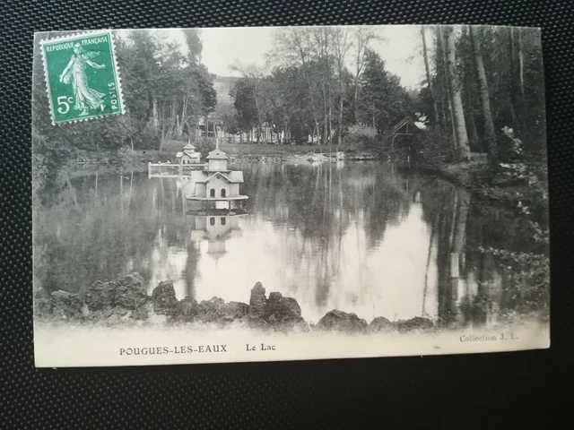 CPA 58 POUGUES-LES-EAUX - Le Lac