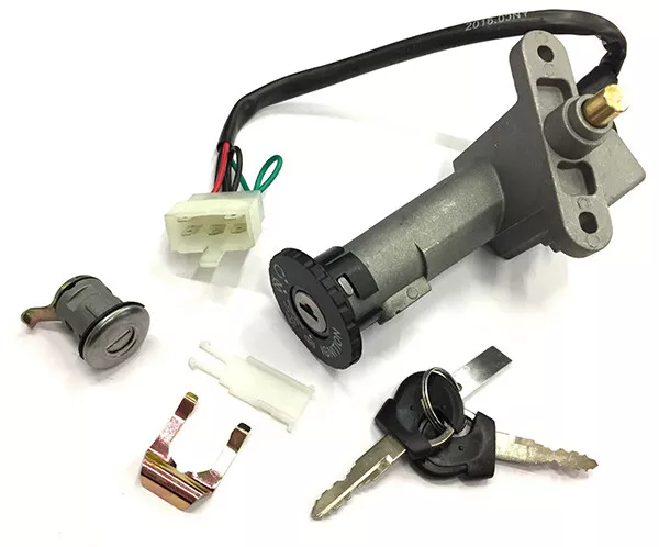 Ignition Barrel Switch & Keys Fits Sym Jet 4 Symphony Fiddle 50cc100cc Set