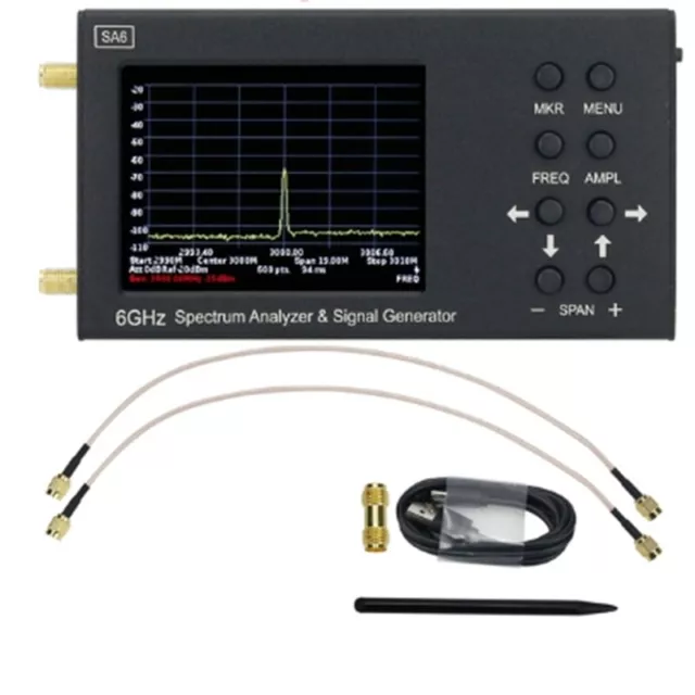 Nouveau GéNéRateur de Signal D'Analyseur de Spectre Portable SA6 6GHz WiFi 8168