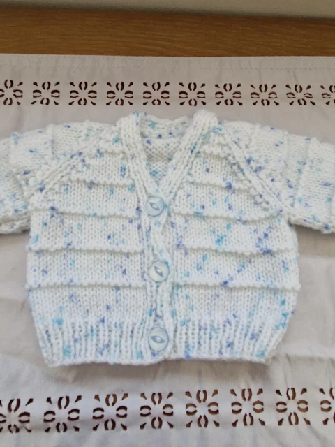 hand knitted baby cardigans