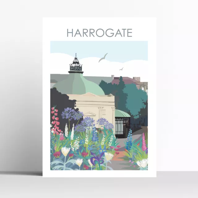 Harrogate Yorkshire Digital Print