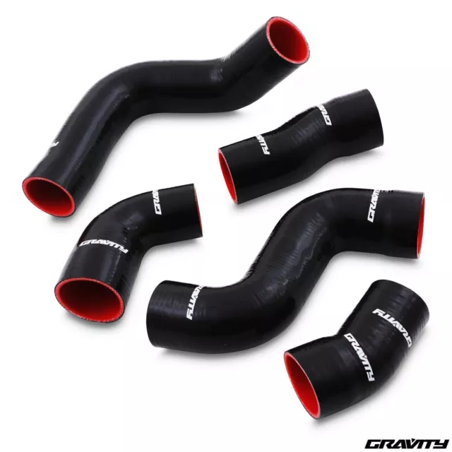 Silicone Turbo Intercooler Boost Hose Hoses Pipe Kit For Audi Tt 8N Mk1 1.8T 225