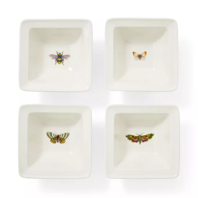 Portmeirion Botanic Garden Harmony Accents Square Dish - Set of 4