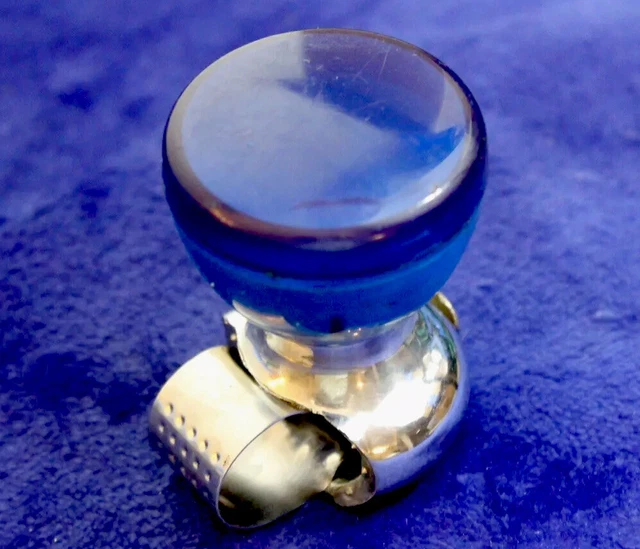 Vintage Blue Steering Wheel Spinner Knob Suicide Knob Accessory Necker Brodie