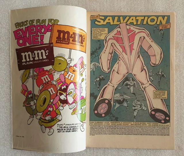 UNCANNY X-MEN Vol.1 #209 (1986) CHRIS CLAREMONT JOHN ROMITA JR - MARVEL 3