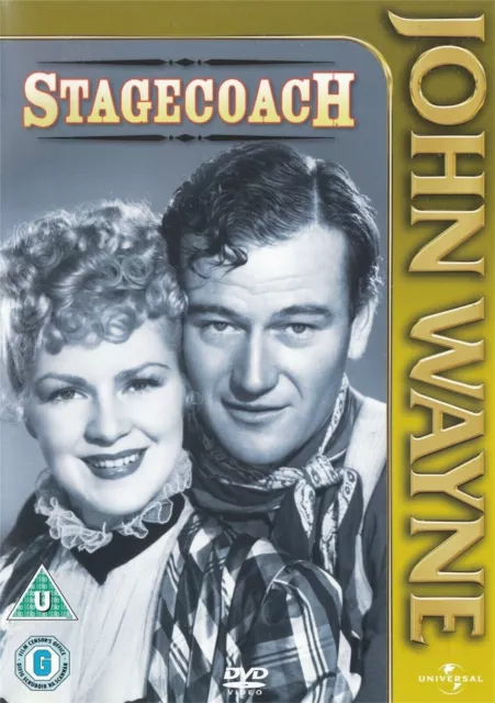 Stagecoach - Claire Trevor (John Wayne Sleeve) - NEW Region 2 DVD