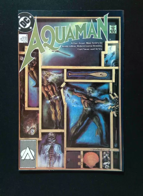 Aquaman #1 (2ND LIMITED SERIES) DC Comics 1989 VF