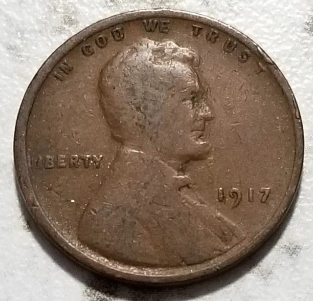 1917 P Philadelphia U.S. Lincoln Wheat Penny Free S&H BIN273