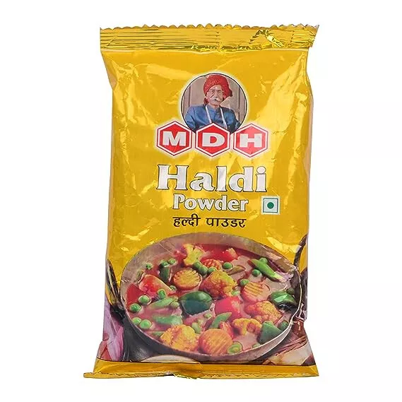 MDH Haldi Poudre 100g/104ml Épices Convient pour Végétariens Estd 1919 Inde