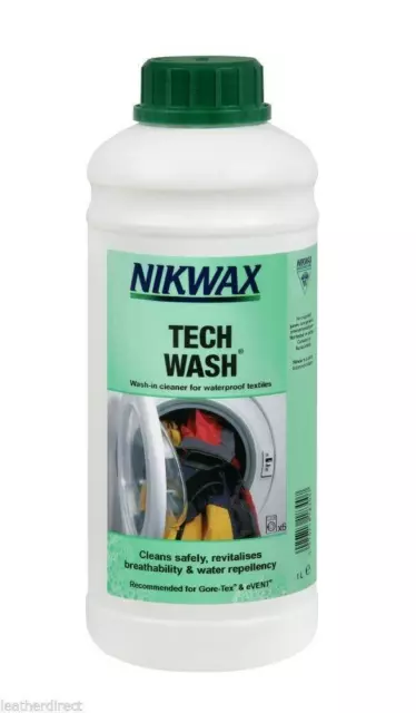 Nikwax Tech Wash Non-Detergent Cleaner for wet weather clothing & equipment