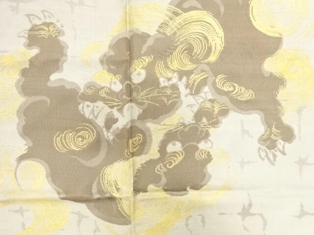 6409713: Japanese Kimono / Antique Araihari For Mens Lining For Shoulder Area /