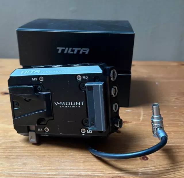Used Tilta Advanced Power Distribution Module for RED KOMODO + V mount plate