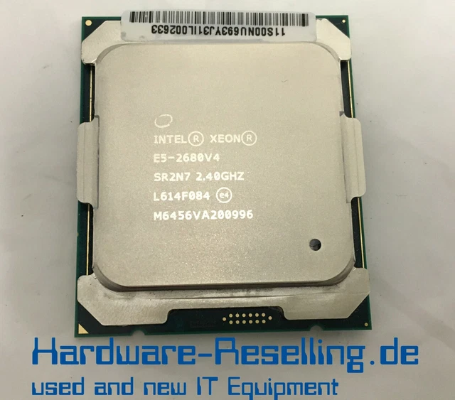 Lot De 2 Processeurs Intel Xeon E5-2680 V3 SR1XP - 12 Cores - Occasion