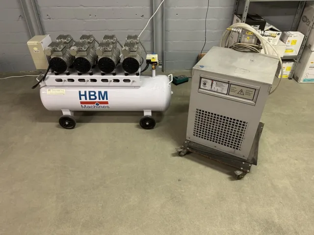 HBM Schraubenkompressor mit Kältetrockner
