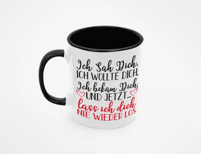 Ich will dich - Kaffeetasse / Geschenk / Familie