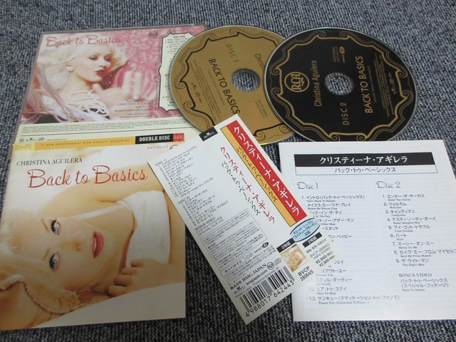 CHRISTINA AGUILERA / Back To Basics /JAPAN LTD 2CD OBI