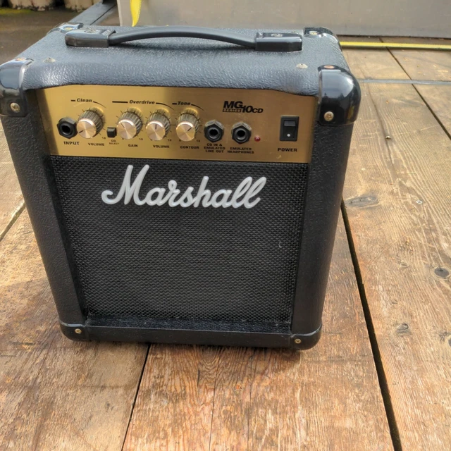 MARSHALL MG10CD SERIES Practice Guitar Amp 40 Watt Amplifier EUR 82,63