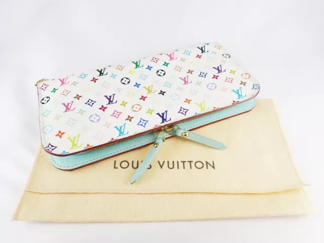 LOUIS VUITTON Multicolor Portefeuille Insolite Wallet White M93751