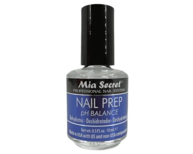 Mia Secret NAIL PREP To Dehydrate Natural Nail 0.5oz /15ml (NP-30)