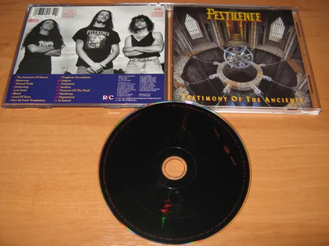 PESTILENCE TESTIMONY OF the Ancients Double CD NEW EUR 21,37 