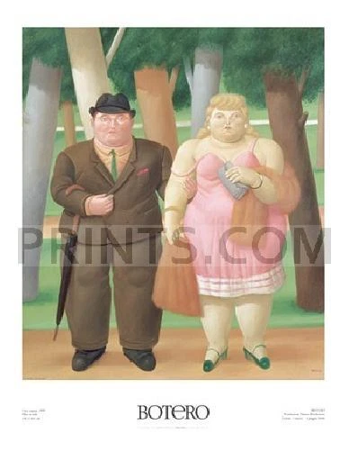 Fernando Botero Una Coppia Open Edition