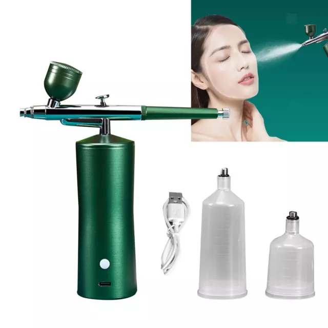 Airbrush Kit Portable with Compressor Accessories for Barber Beauty Salon