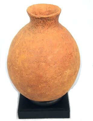 Art African Arts First Archaeology - Pottery Bura On Base - 18 CMS