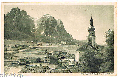 1 CARTOLINA KASTELRUTH G SCHLERN ALTO ADIGE SÜDTIROL NON VIAGGIATA D 