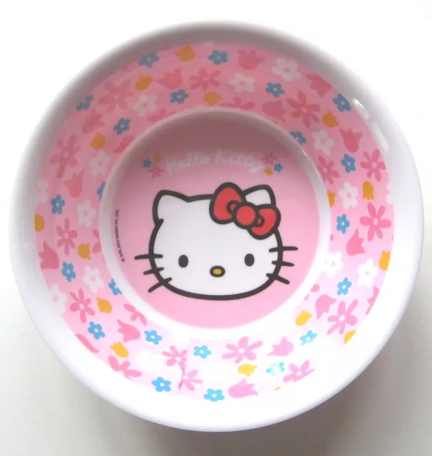 Schälchen Hello Kitty Sanrio p:os NEU m.E rosa Blumen Schale
