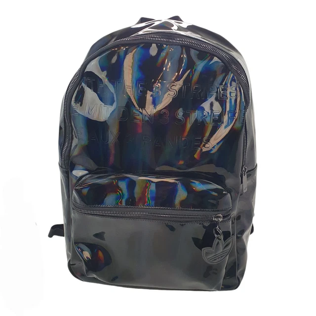 ADIDAS ORIGINALS BACKPACK GD1658 pvc shiny stand out the brand with 3 stripes 29.99 PicClick UK