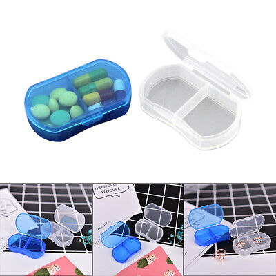 Caja de píldoras de plástico portátil estuche de medicamentos para el cuidado de la salud con STO temporal F CJ