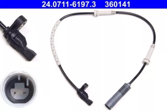 ATE Sensor Raddrehzahl ABS Sensor Vorne für Fahrzeuge mit Aktivlenkung 2