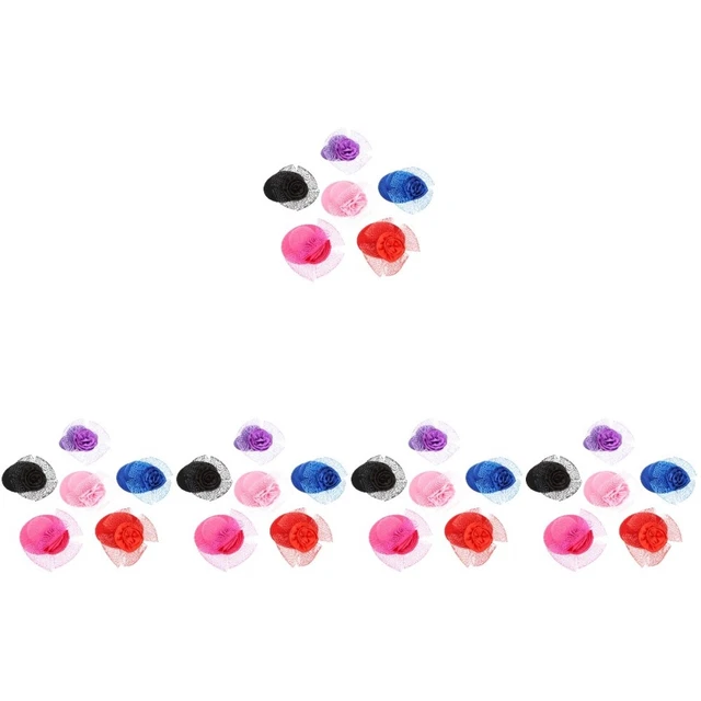 30 pcs  Decorative DIY Tea Hat Crafts Tiny Hats Decorations Costume Accessories