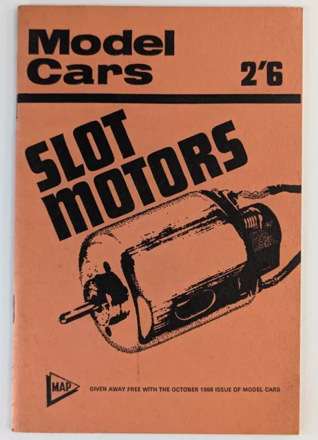 Model Cars Magazine Slot Motors Booklet 1968 Scalextric Interest