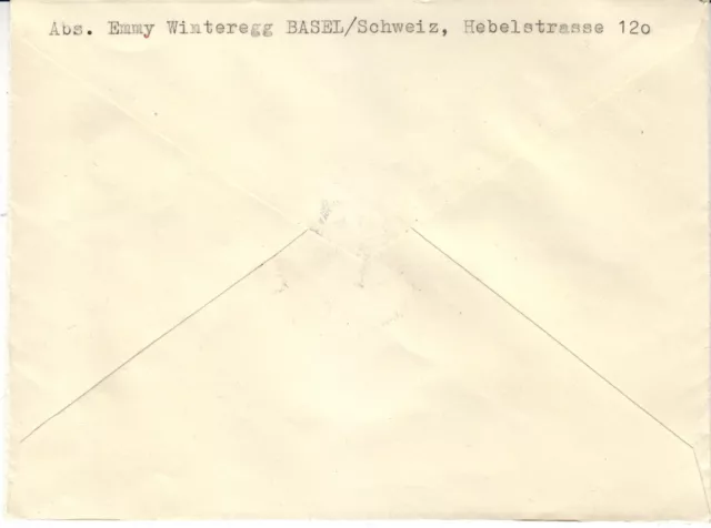 Schweiz Brief Basel Frankfurt mit Gebirgsl. 1914 im 4er Block SBK 650,- 2