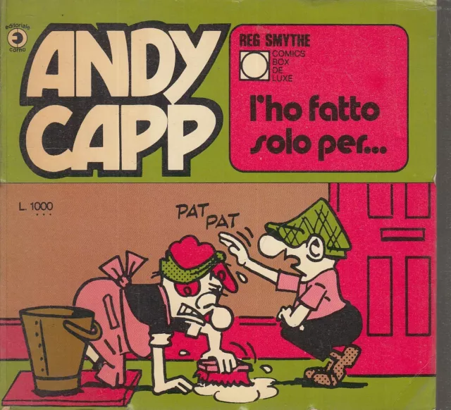 Fc- Comics Box Deluxe N.36 Andy Capp L'ho Fatto- Reg Smythe- Corno- 1979- B- F23