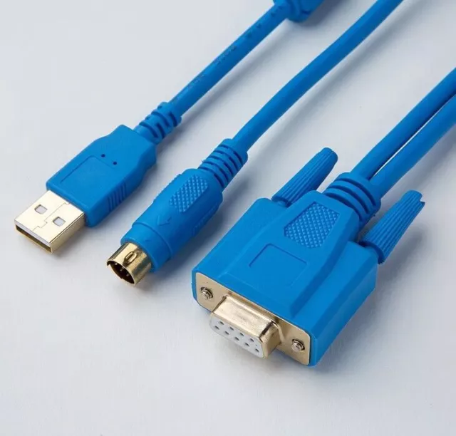 1pcs USB-1761-1747-CP3 PLC Programming Cable For Allen Bradley AB SLC 5/03/04/05 2
