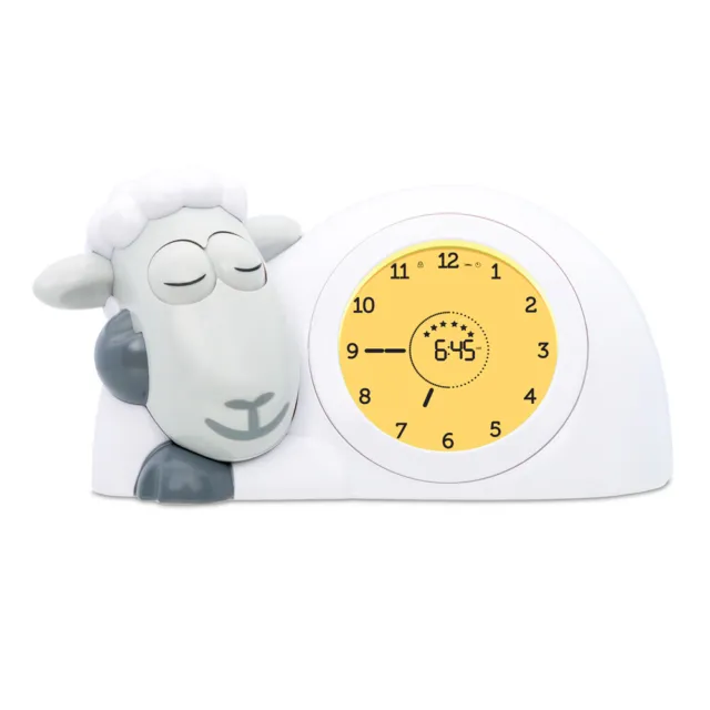 Zazu: Sam the Sheep Sleep Trainer Clock - Grey