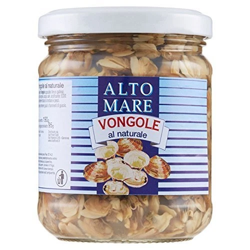 Alto Mare Vongole Al Naturale 130gr