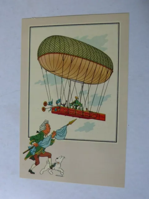 Chromos Tintin L'Aerostation / Voir And - Savoir Faire / Series 4 No 7